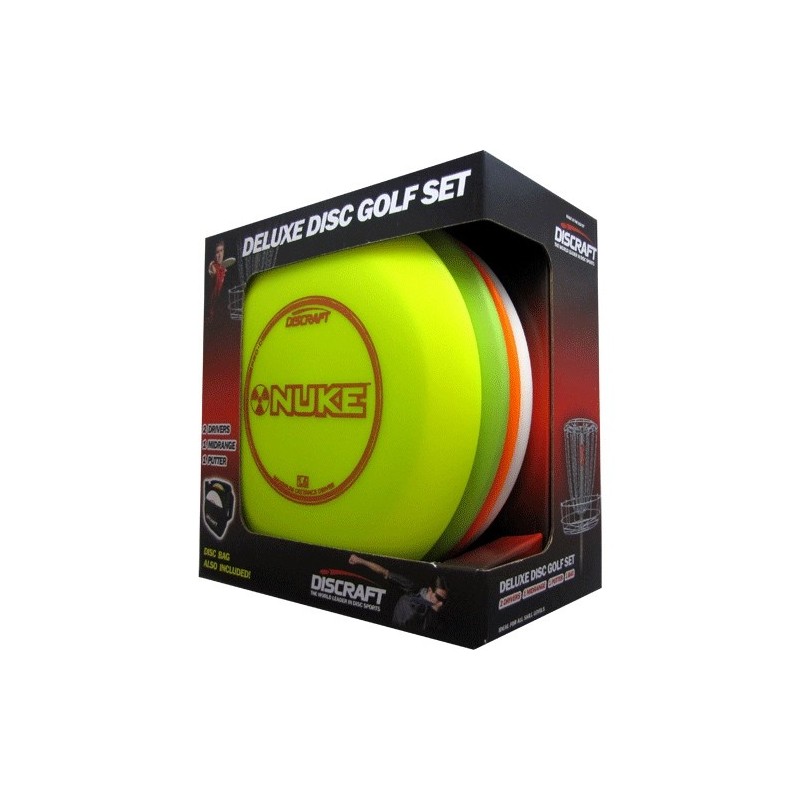 Deluxe Disc Golf Discraft set, Frisbee Golf